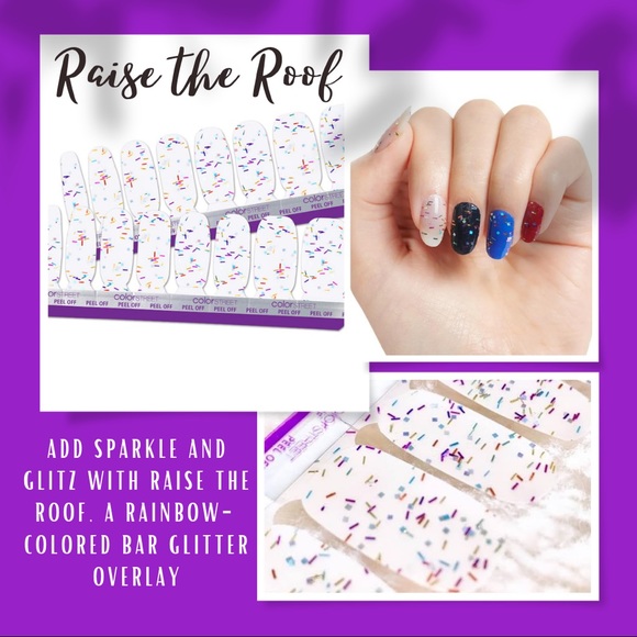 5/$50 Color Street Raise the Roof Nail Strips - Picture 1 of 13